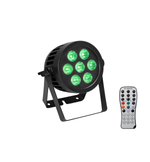 EUROLITE LED IP PAR 7x8W QCL Spot
