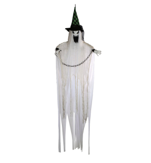 EUROPALMS Halloween Geist, hängend, animiert, 183cm