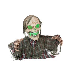 EUROPALMS Halloween Groundbreaker Skelett Monster, 45cm