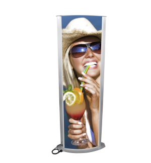 EUROPALMS Infosäule, groß, 200x80cm