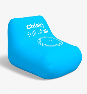 Aufblasbarer Sessel