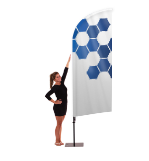 Beachflag Alu Wind - live