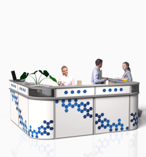 Aufsatz Messetheke Deluxe 05