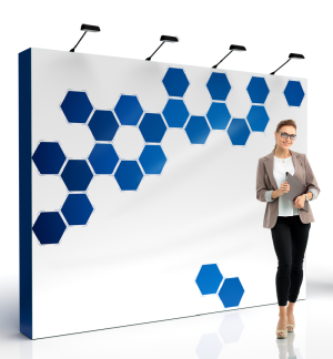 Faltdisplay Pop-Up MODULAR gerade