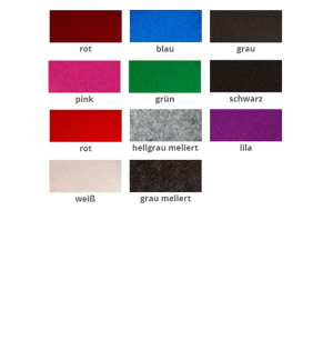 Messeteppich Flachfilz