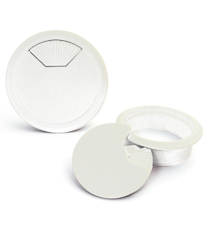 Kabeldurchführung-weiß Kabeldurchführung-weiß