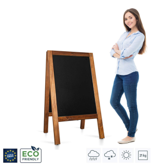 Kundenstopper aus Holz - Wasserfest - Live 01 Kundenstopper aus Holz - Wasserfest - Live 01