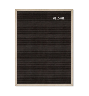 Letterboard Hellbraun - 60 x 80cm