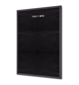 Letterboard Schwarz - 60 x 80cm