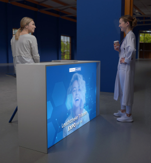 Leuchttheke Tribune Expo 150 cm