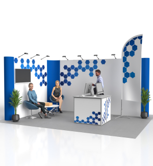 Messe Eckstand Set 307 Messe Eckstand Set 307