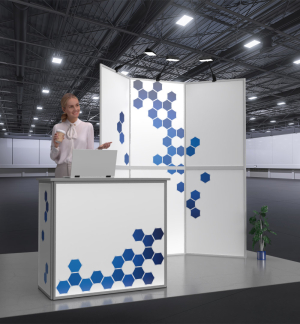 Faltstand Messestand 056