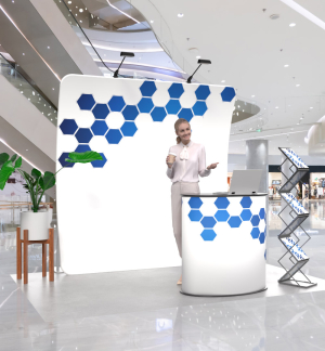 Messestand Set ZIPPER-WALL W104