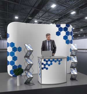 Messestand Messewand Textil Evolution Set 001 Messestand Messewand Textil Evolution Set 001