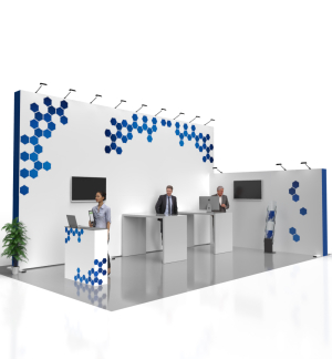 Modularer Messestand POP-UP MODULAR L103