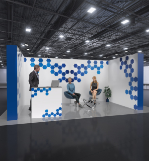 Modularer Messestand POP-UP MODULAR U107