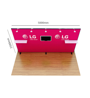 Messestand Multi-Frame W5 Form