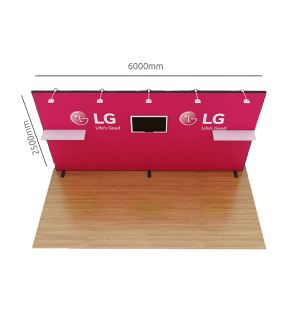 Messestand Multi-Frame W6 Form