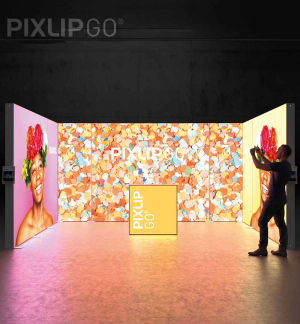 PIXLIP GO Reihen Messetand 5 x 3m