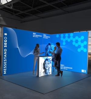 Messestand SEGO 8 - Live 01