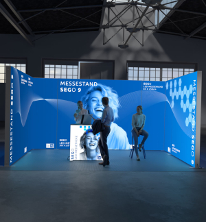 Messestand SEGO 9 - Live 01