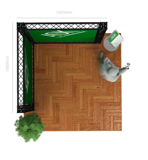 Messestand Traverse L1 Form