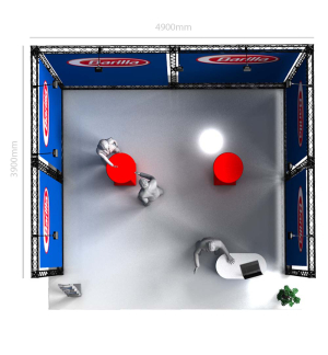 Messestand Traverse U5 Form