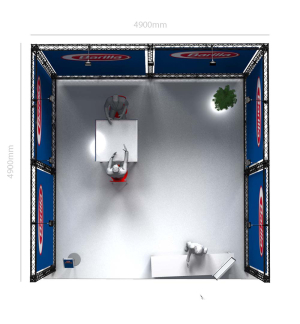 Messestand Traverse U6 Form