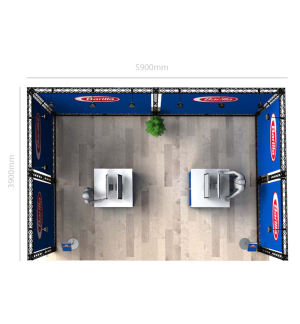 Messestand Traverse U8 Form