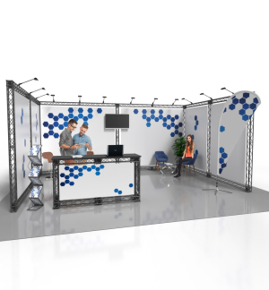 Messestand Traverse U8 Form - Live 01