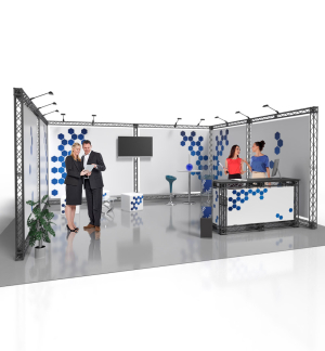 Messestand Traverse U9 Form - Live 01