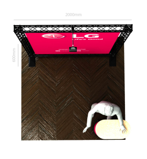 Messestand Traverse W4 Form