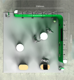 Mobiler Messestand LONDON L6