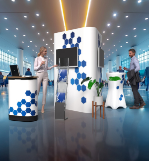 Mobiler Messestand S1 Form