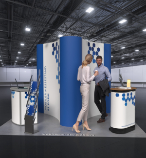 Mobiler Messestand S3 Form
