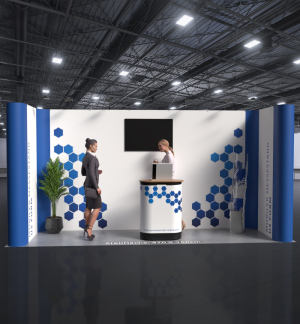 Mobiler Messestand U3 Form