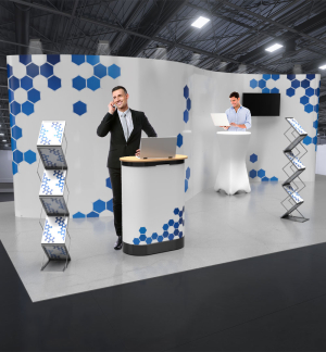 Mobiler Messestand W2 Form