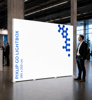 PIXLIP GO Lightbox - Breite 285cm