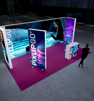  PIXLIP GO Reihen Messestand 6 x 2,5m - Live 01