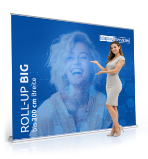 Roll-Up Big bis 3 m Breite Roll-Up Big bis 3 m Breite