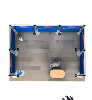 Messestand Roll-Up Modular U2 Form Messestand Roll-Up Modular U2 Form