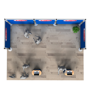 Messestand Roll-Up Modular U4 Form Messestand Roll-Up Modular U4 Form