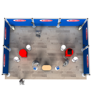 Messestand Roll-Up Modular U5 Form Messestand Roll-Up Modular U5 Form