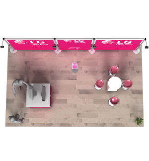 Messestand Roll-Up Modular W4 Form