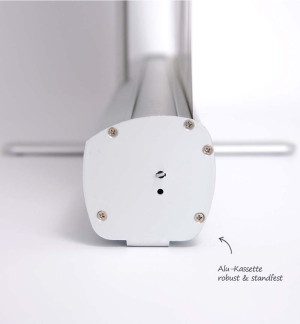 Mobile Rückwand Homeoffice - Videokonferenz