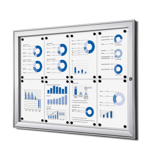 Schaukasten Innen/Außen 8xA4