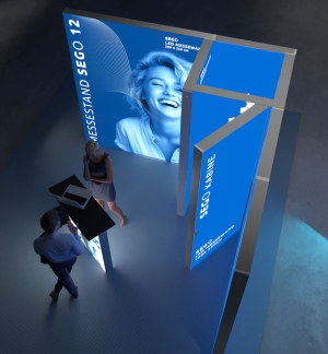 LED Messestand SEGO 12