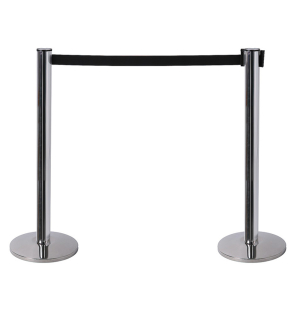 Absperrständer Chrome