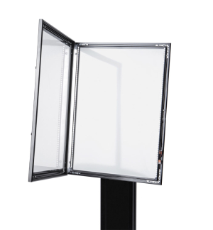 Speisekartenkasten Freistehend (4xA4)