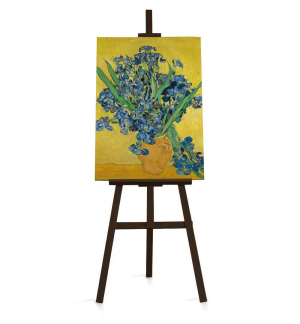 Staffelei aus Holz - Schwarz